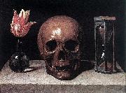 Philippe de Champaigne Still Life with a Skull oil on canvas